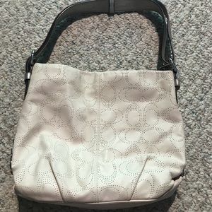 Coach Handbag - Off White